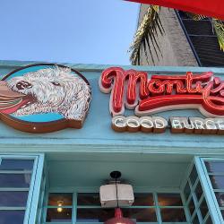 Restaurants Montys Good Burger in Los Angeles CA